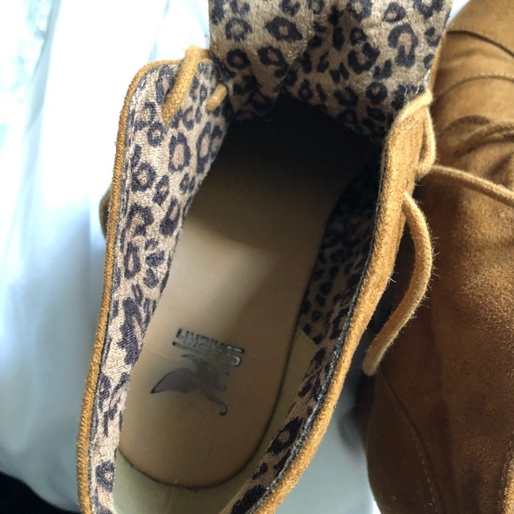 Suede Heeled Booties - Picture 4 of 4